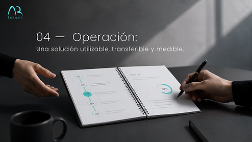 Solución de Recursos Humanos para utilizar y medir